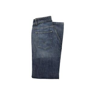 New Jeans Womens Cotton Five Pocket Low-Rise Bootcut Jeans Blue Size 26